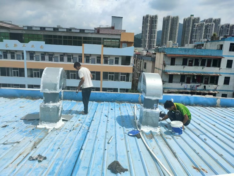 东平钢结构屋面涂料维修方法